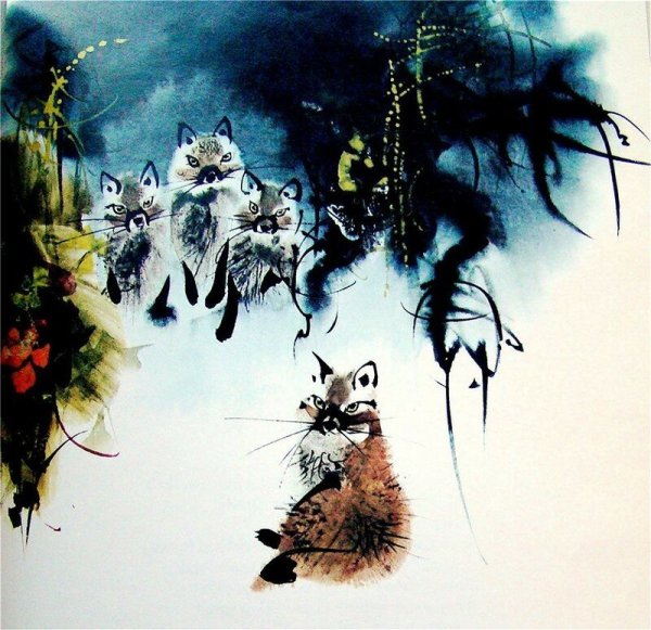 Художник анималист Мирко Ханак