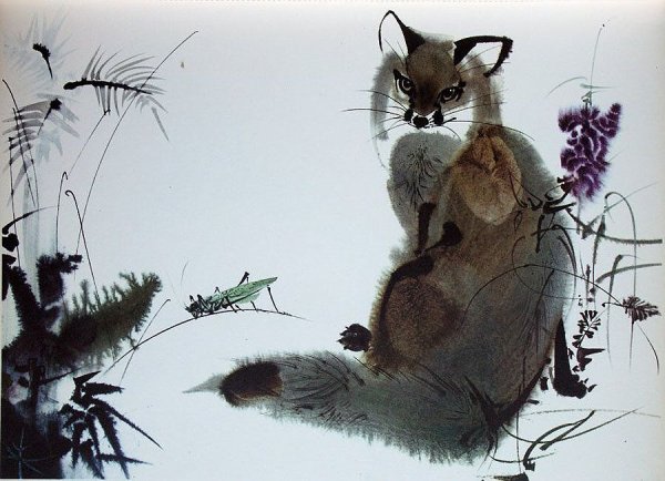 Чешский художник Мирко Ханак