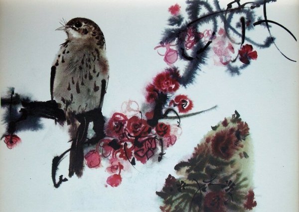 Рыжие панды в китайской живописи