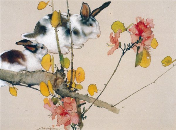 Художник анималист Мирко Ханак