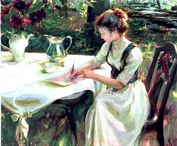 Картины Даниэль Герхартц чтение