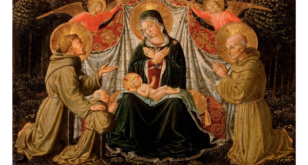 Беноццо Гоццоли Мадонна с младенцем