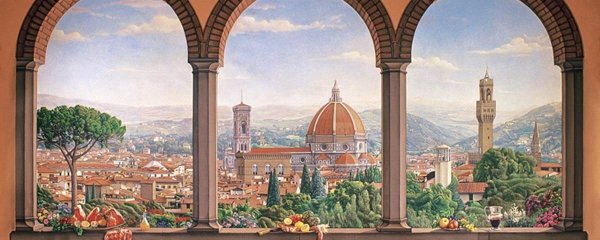 Итальянские пейзажисты Флоренция