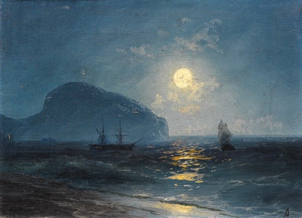 Иван Константинович Айвазовский Лунная ночь