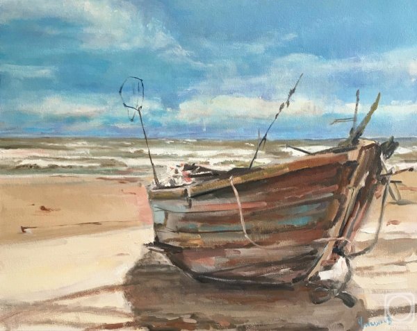 Лодки картины художников