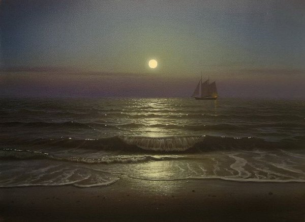 Горячев Александр художник-маринист