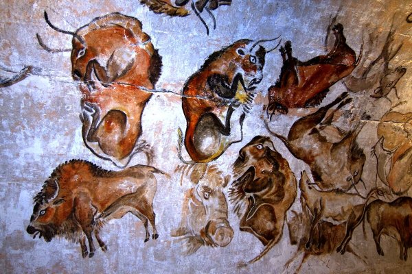 Первобытное искусство пещера Алта мира