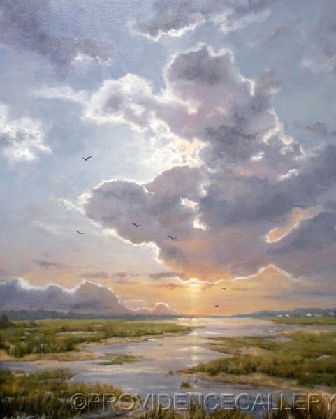 Небо акварель