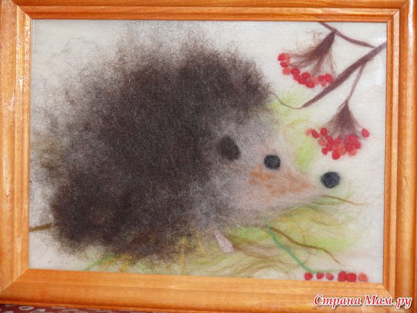 Шерстяная акварель для детей