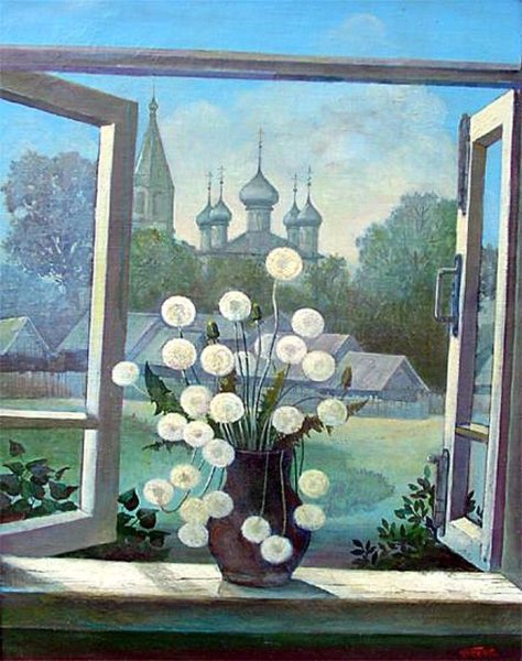 Живопись Владимир тутуленко окно