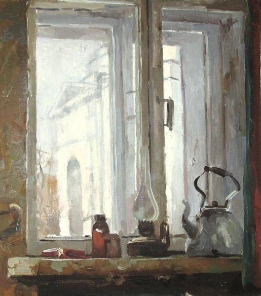 Окно в мастерской художника