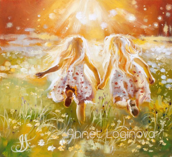 Счастливое детство живопись