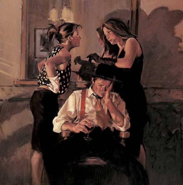 Raymond Leech 1949 британский художник