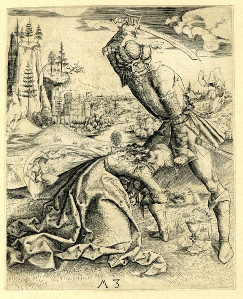 Гравюры Альбрехт Дюрер Святой Антоний