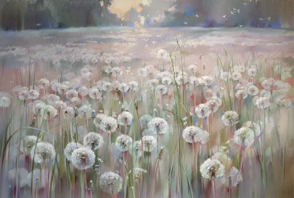 Пастелист Ольга Абрамова