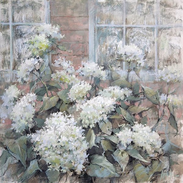 Цветы акрилом