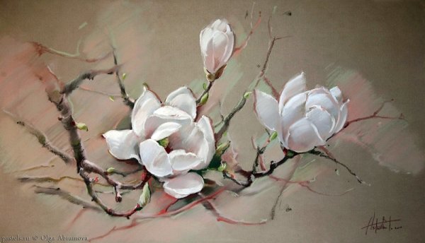 Незабудки в живописи