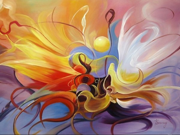 Картины в пастельных тонах