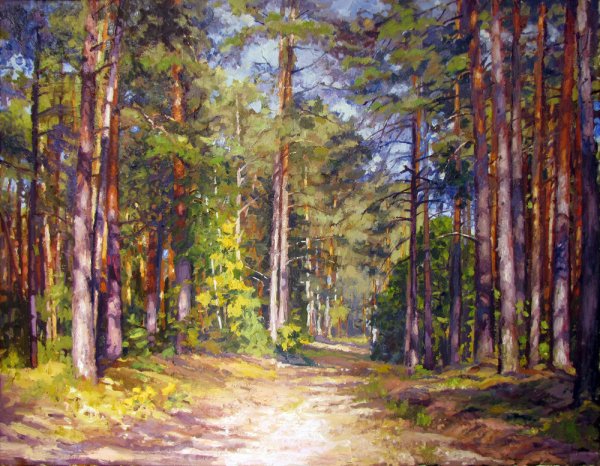 Картина Шишкина Сестрорецкий Бор