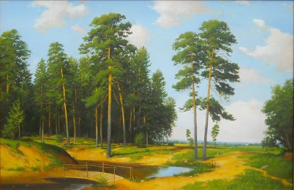 Художник пейзажист Болотов