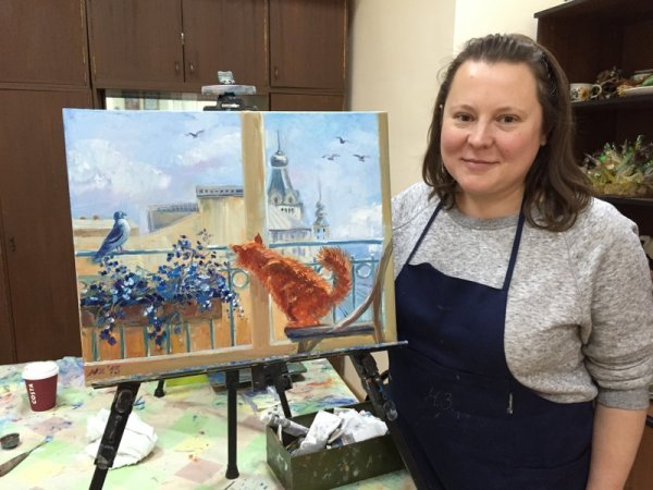 Интуитивная живопись мастер класс Москва