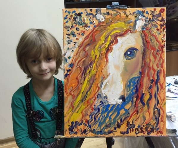 Интуитивная живопись. Художник Алена Островская