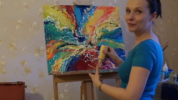 Интуитивная живопись. Художник Алена Островская