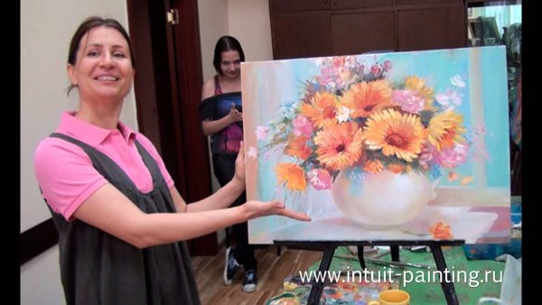 Солнечная (Solar) интуитивная живопись. Художник Алена Островская