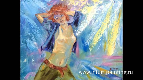 Интуитивная живопись. Художник Алена Островская