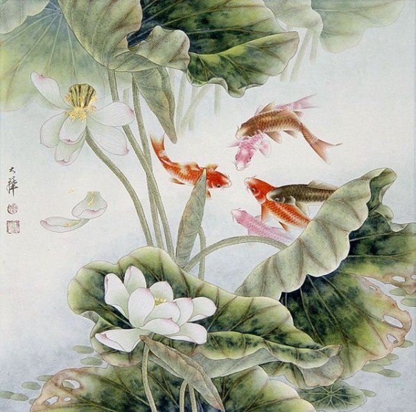 Китайский художник Лу Дахуа