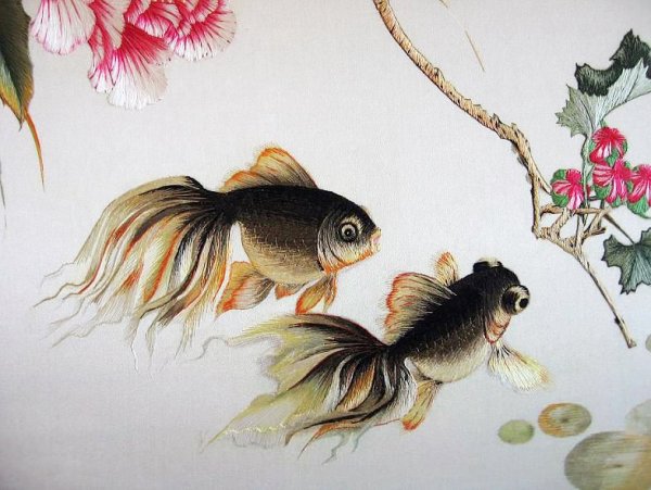 Китайская живопись батик