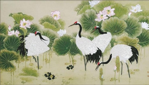 Сучжоуская китайская вышивка