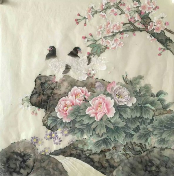 Сучжоуская китайская вышивка