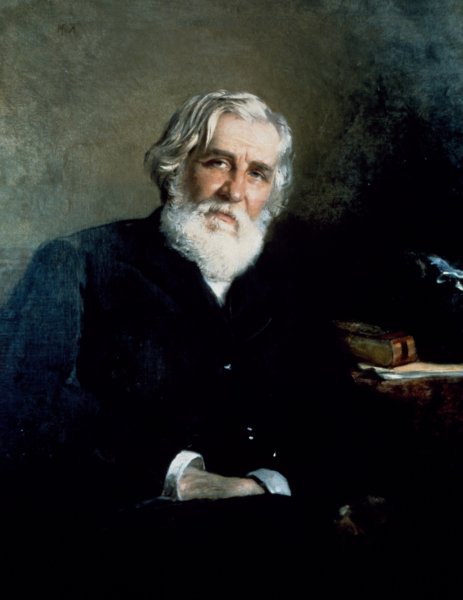 Портрет писателя Тургенева