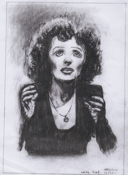 Эдит Пиаф в молодости
