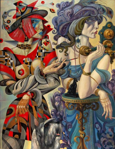 Картины художников модернистов 20 века