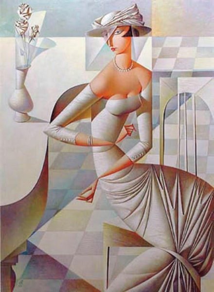 Art deco стиль в живописи