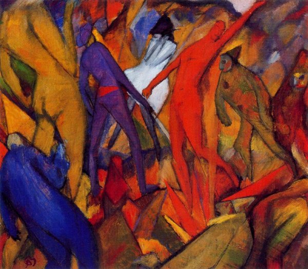 Альберт блох картины экспрессионизм