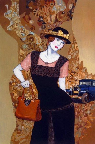 Американская художница Триш Биддл