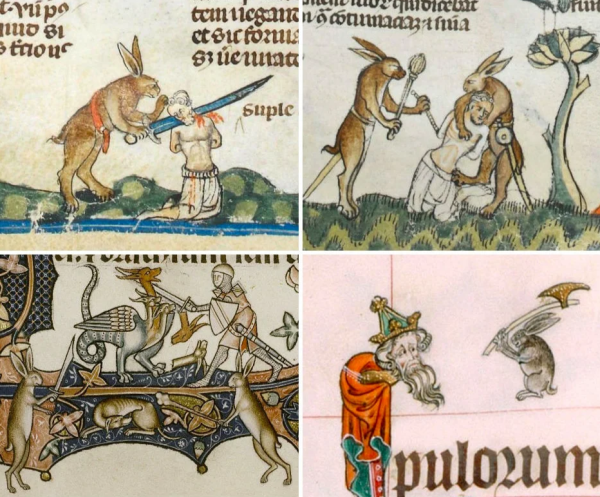 Кролик средневековье
