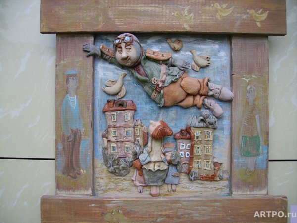 Андрей Махинин керамические панно