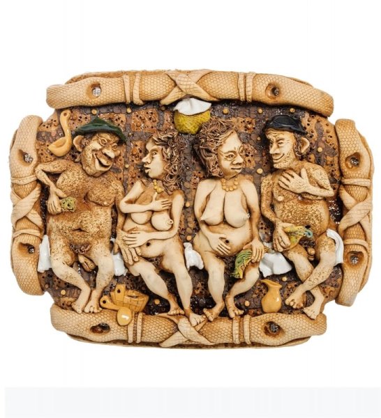 Керамическое панно