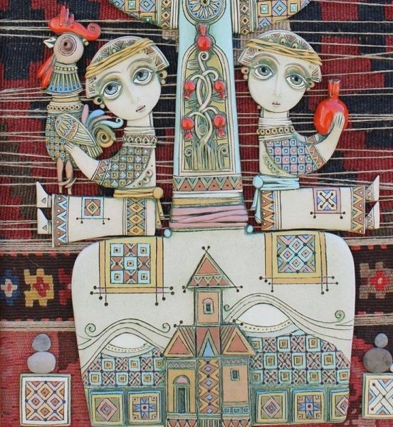 Художник - керамист Цолак Шагинян