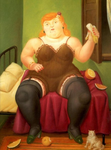 Фернандо Ботеро woman