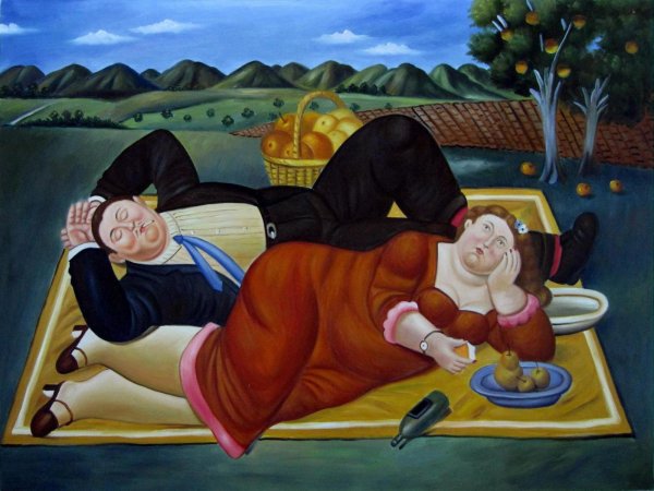 Фернандо Ботеро картины