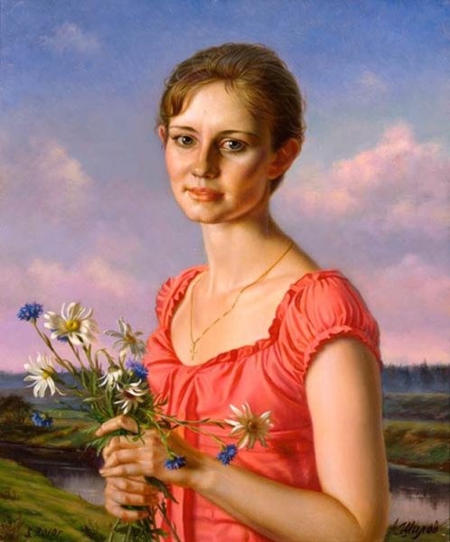 Александр Максович Шилов портреты