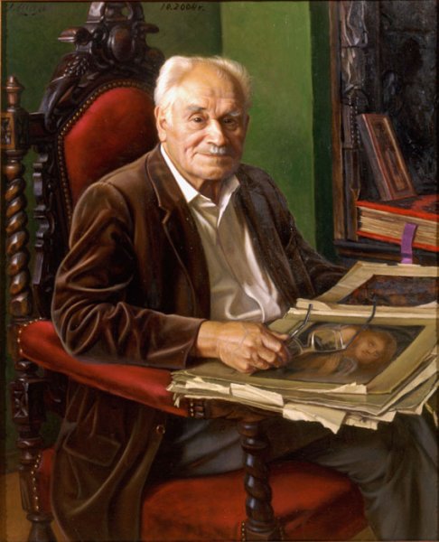 Шилов портрет Елены Образцовой