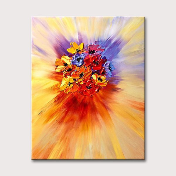 Современная интерьерная живопись цветы