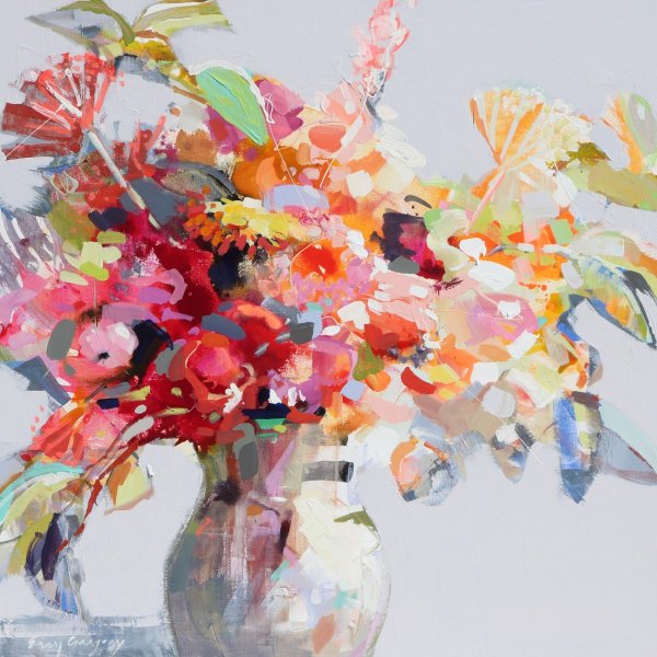 Картина в сиреневых тонах