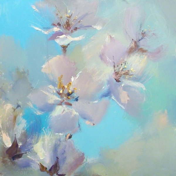 Художник Павел Гузенко бабочки